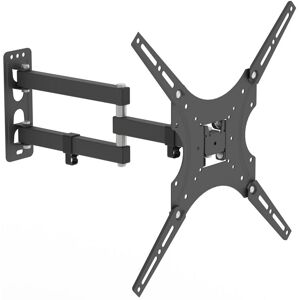 QHJ - Swivel tv Wall Mount Bracket Rotatable 26-55 tv Stand with Spirit Level