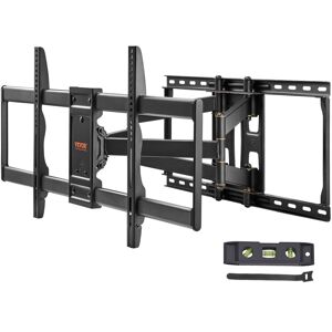 Full Motion tv Mount Fits for Most 37-90 inch tv with 4 Articulating Arms - Vevor