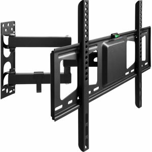 Tectake - tv Wall Mount for 32-60 inch Screens - Tilt and swivel - bracket tv, wall tv mount, tv on wall bracket - black