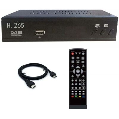 OEM Dvb-t2 Hevc 265 Digital Tv Tuner Dvb-t2 1080p Hd Decoder Usb Terrestrial Receiver Eu Plug OEM Dvb-t2 Hevc 265 Digital Tv Tuner Dvb-t2 1080p Hd Decoder Usb Terrestrial Receiver Eu Plug