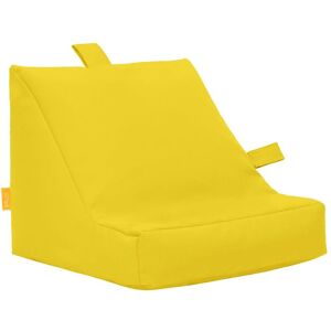 BPAD Bean Bag Tablet Holder - Indoor Outdoor Lap Stand Mobile - Water-Resistant Pillow Stand - iPad Bean Bag Holder - All Devices Reader Pillow - Yellow