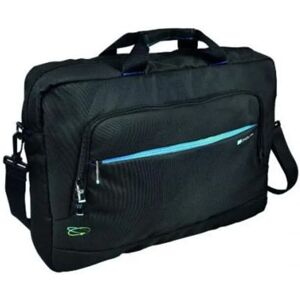 Monolith - Blue Line Laptop Briefcase for Laptops Up to 17.2in Black/Blue 20000033 - Black