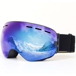 Groofoo - Ski Snowboard Goggles for Men Women Spherical Lens Double Layer otg Anti-fog Windproof Goggle UV400 Protection Ski Sunglasses eva Goggle