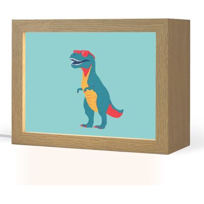 ONLYWOW Children's Night Light Dinosaur - Blue - Sunglasses 20x15 Cm ONLYWOW Children's Night Light Dinosaur - Blue - Sunglasses 20x15 Cm