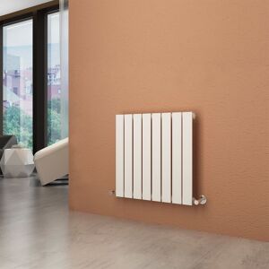 600 x 600 mm Horizontal Column Designer Radiator White Radiator Heater - Elegant