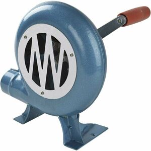 MUMU Hand Crank Forge Blower Manual Iron Gear Popcorn Blower Centrifugal Blower Great Gift for bbq Accessories 120W