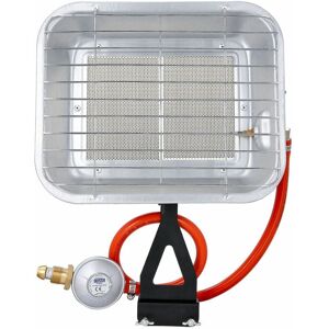 Tough Master - Gas Heater 4.5 kW with Adjustable Heating 37mbar Pressure Regulator Space Warmer Heater