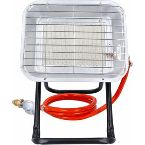 TOUGH MASTER Gas Heater 4.5 kW with Adjustable Heating 37mbar Pressure Regulator Space Warmer Propane Heater