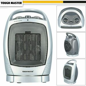 Tough Master - Portable ptc Space Heater 750W/1500W Electric Home Office Warmer