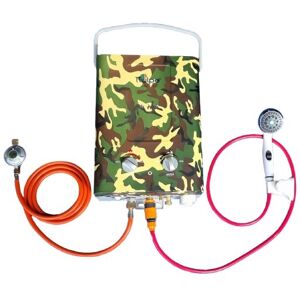 Ttulpe - Outdoor HD-6 P37 camo portable outdoor propane gas water heater, ErP/ low NOx