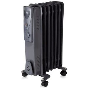 Warmlite - 1500W Oil Filled Radiator Grey