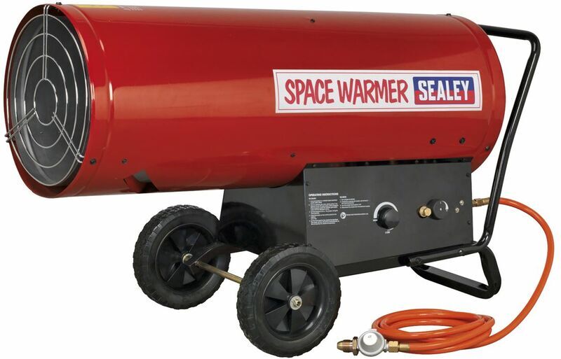 Space Warmer Propane Heater 210000-400000Btu/hr - Sealey