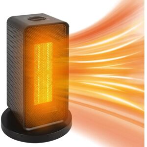 CYSLMUK 1200W ptc Portable Electric Heater with Thermostat, 90° Swing, 3 Modes, Safety Protection