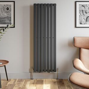 DURATHERM Anthracite Designer Radiator Vertical Horizontal Flat Panel 1600 x 528mm Single Panel