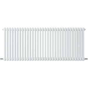 Acezanble - Horizontal Traditional Cast Iron Style Radiator 600x1460mm 3 Column White