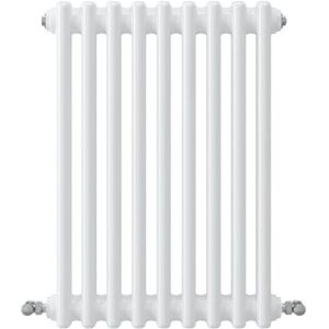 Acezanble - Horizontal Traditional Cast Iron Style Radiator 600x425mm 3 Column White