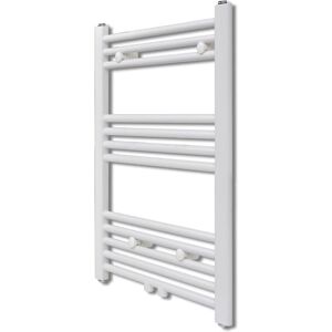 Vidaxl - Bathroom Central Heating Towel Rail Radiator Straight 500 x 764 mm