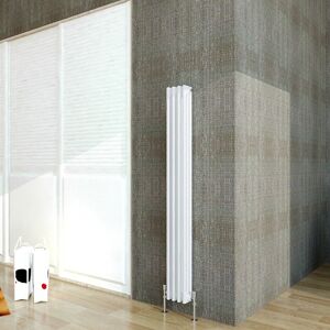 Biubiubath Traditional Cast Iron Radiator 1500x200mm 3 Column White
