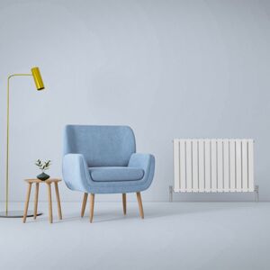Monster-shop - Designer Flat Panel Radiators Gloss White 600mm x 910mm
