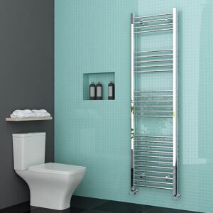 Elegant - 1800 x 500 mm Chrome Modern Towel Rail Radiator Bathroom Heated