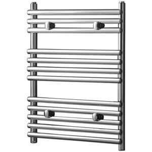 Heatwave - Iridio Designer Heated Towel Rail 800mm h x 500mm w - Chrome