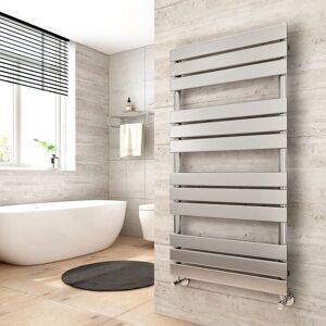 Heilmetz Flat Panel Heated Towel Rail Chrome - 1200 × 600mm