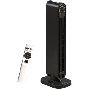 HOMCOM Ceramic Electric Heater, 2000W Fan Space Heater, Black