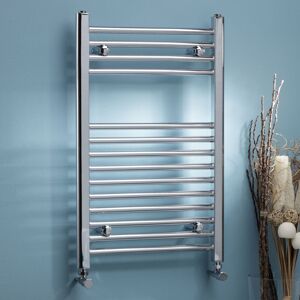 Kartell - Chrome 800mm x 400mm Straight 22mm Towel Rail - STR408C