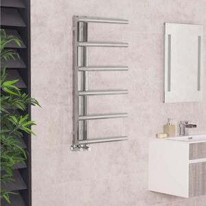 Warmehaus - Designer Bathroom Heated Towel Rail Rad Radiator 988x500mm Chrome