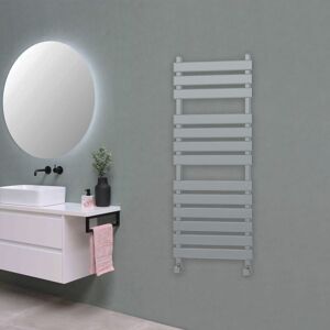 GRAVAHAUS Marvella Flat Panel Towel Rail - Chrome - 1300 x 500mm