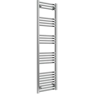 Reina - Capo Straight Heated Towel Rail 1600mm h x 400mm w Chrome