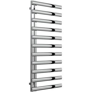 Reina - Cavo Designer Heated Towel Rail 1230mm h x 500mm w Polished Stainless Steel
