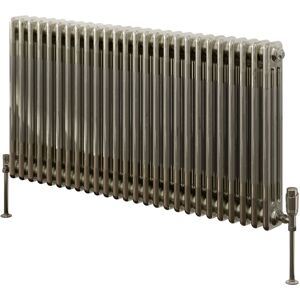 Reina - Colona 3 Column Horizontal Radiator 600mm h x 1190mm w - Lacquer