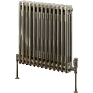 Reina Colona 3 Column Horizontal Radiator 600mm H x 605mm W - Lacquer