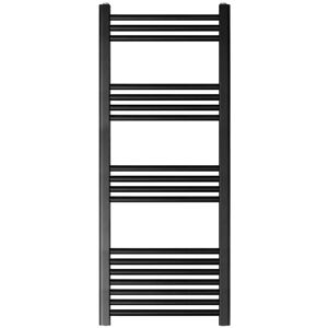 Balterley - Straight Heated Heated Towel Rail Radiator, 376W, 500 x 1200mm, Anthracite