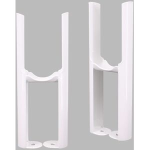 Warmehaus - Traditional Radiator Floor Mounting Legs 2PC/Set 2 Column White