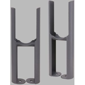 Warmehaus - Traditional Radiator Floor Legs 2PC/Set 2 Column Anthracite