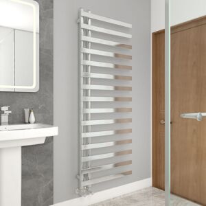 Warmehaus - 1600x600mm Designer Bathroom Heated Towel Rail Radiator Chrome