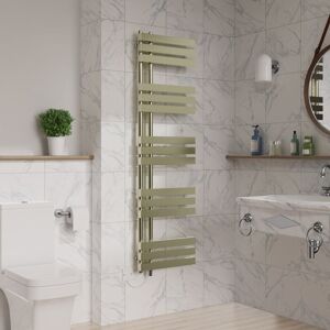 Warmehaus - Designer Bathroom Electric Towel Warmer 1600x450mm Brushed Brass