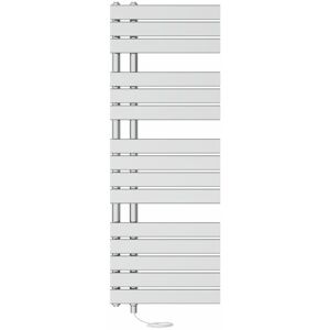 Warmehaus - Flat Panel Electric Heated Towel Rail Chrome 1380x500mm