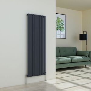 Warmehaus - Flat Radiator Anthracite Vertical Single 1600x544mm