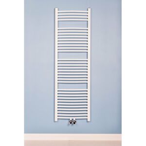 Warmehaus - Heated Towel Rail Radiator Ladder Style Bathroom Radiator Rad Curved 1600 x 500mm White