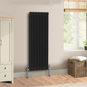 Warmehaus - Traditional Black Radiator Double Column 1500 x 560mm