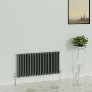 Warmehaus - Traditional Anthracite 2 Column Radiator 600x1190mm