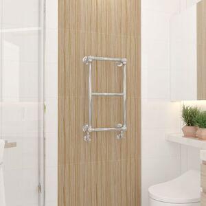 Warmehaus - Traditional 700x400mm Heated Towel Rail Bathroom Radiator Chrome