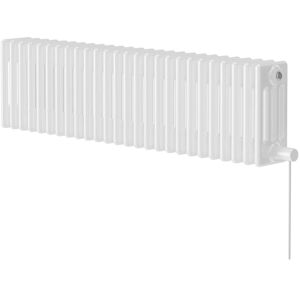 Wholesale Domestic - Colosseum White 300mm x 1164mm Horizontal Electric Quadruple Column Radiator