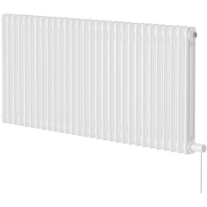 Wholesale Domestic - Colosseum White 600mm x 1340mm Horizontal Electric Double Column Radiator