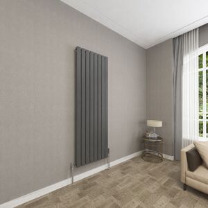 Sky Bathroom - 1600x544mm Anthracite Single Flat Panel Radiator Vertical Central Heating Rad Sky Bathroom - 1600x544mm Anthracite Single Flat Panel Radiator Vertical Central Heating Rad