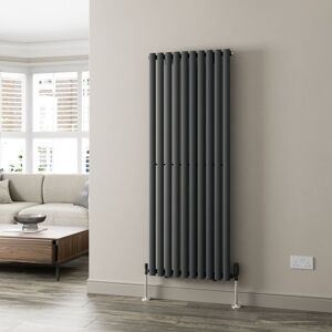 DURATHERM Anthracite Oval Column Designer Radiator Vertical Horizontal 1600 x 600mm Single Panel DURATHERM Anthracite Oval Column Designer Radiator Vertical Horizontal 1600 x 600mm Single Panel