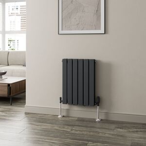 Duratherm - Anthracite Designer Radiator Vertical Horizontal Flat Panel 600 x 456mm Double Panel Duratherm - Anthracite Designer Radiator Vertical Horizontal Flat Panel 600 x 456mm Double Panel